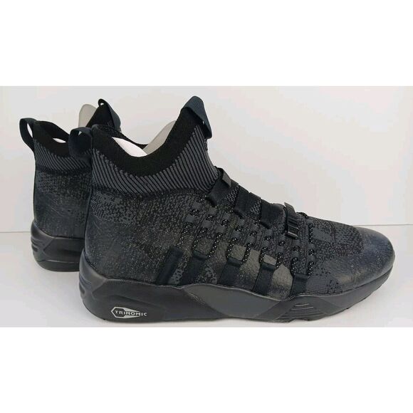 Puma  Blaze of Glory Knit Mid Neme Phantom Black Sneakers 388814-01 Men\'s Sz 11 main image 4